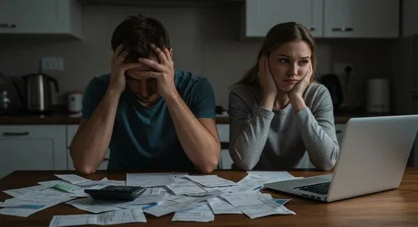 Couple Financial Issue Financial Pressure