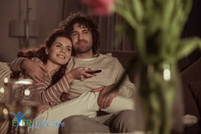 Love Language Quality Time | Relationship Life Coach Quality Time - Couple Watching TV